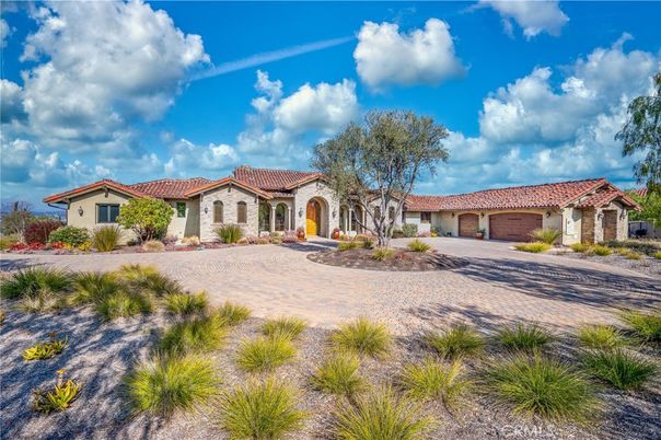 Attached, Backyard, Exterior, Facade, Mediterranean