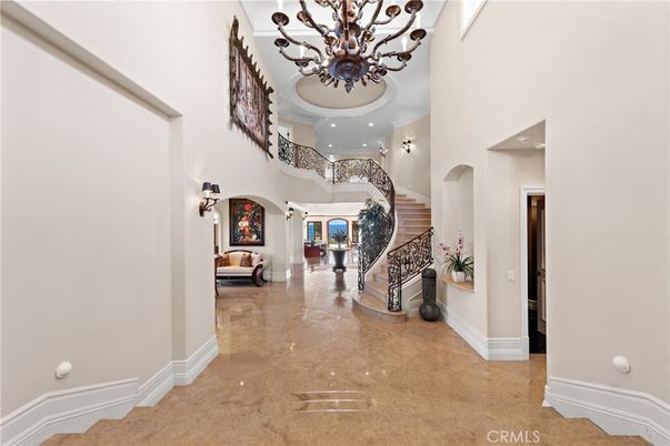 Chandelier, Interior, Recessed Lighting