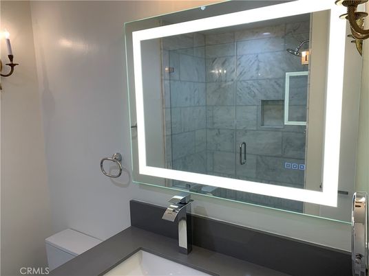 Bathroom, Glass Shower, Interior, Marble Walls