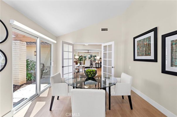 Dining room, Interior, Wood Texture Flooring