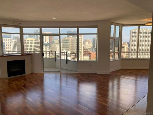 Empty room, Fireplace, Interior, Wood Texture Flooring