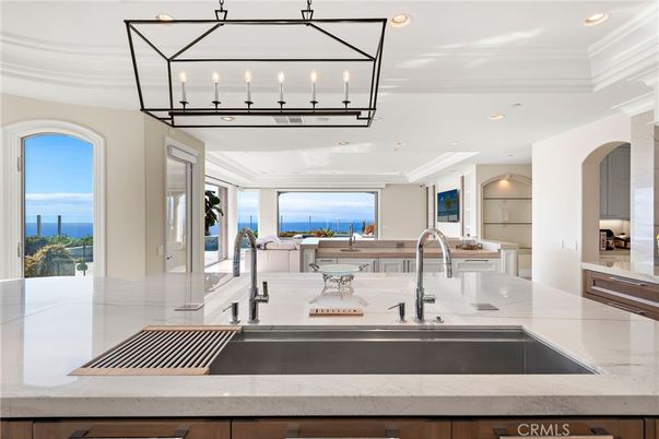 Chandelier, Interior, Kitchen, Recessed Lighting, Water