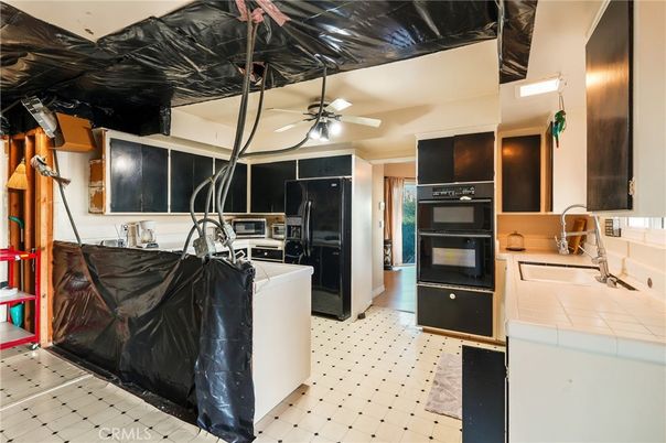 Interior, Kitchen, Tile Countertops