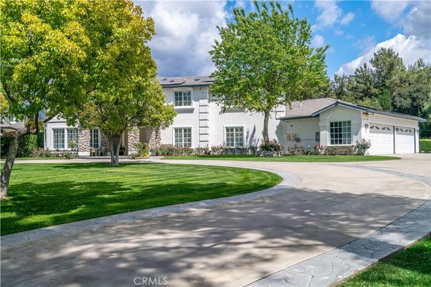 Attached, Backyard, Detached Garage, Exterior, Facade, French Provincial