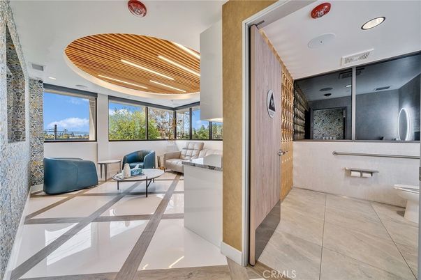 Bathroom, Interior, Living room, Recessed Lighting, Wooden Ceilings
