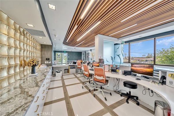 Home Office, Interior, Recessed Lighting