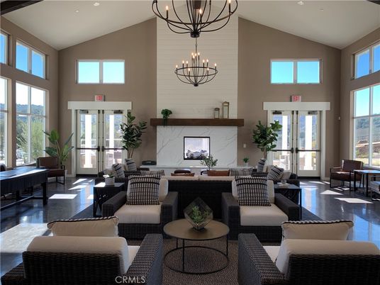Chandelier, Interior, Living room, Marble Walls, Piano, Recessed Lighting, Wood Texture Flooring