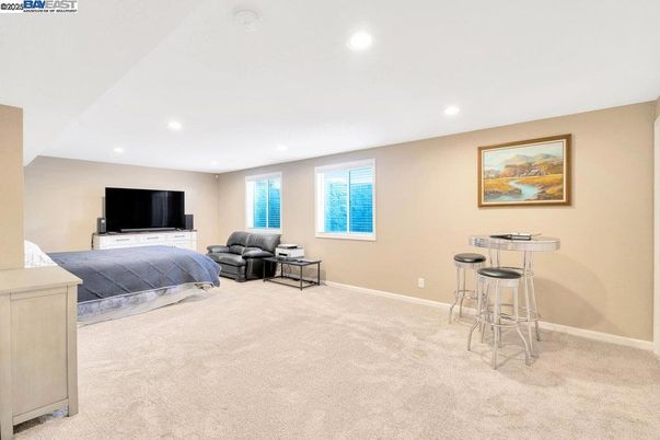 Bedroom, Interior, Living room, Recessed Lighting