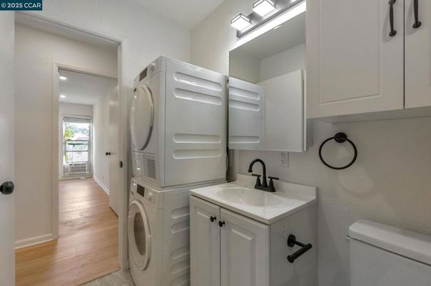 Interior, Utility Closets, Washer, Wood Texture Flooring