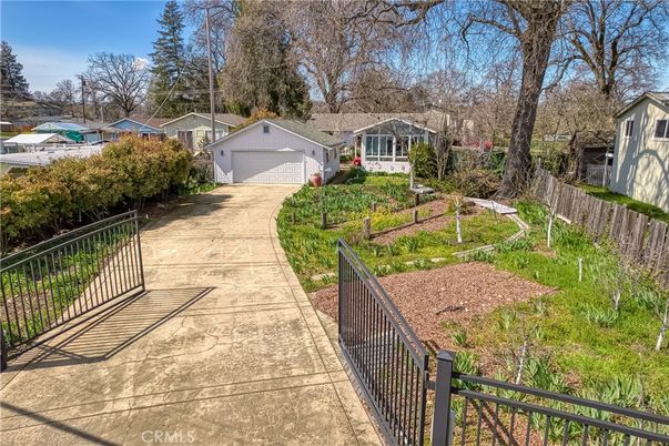 Backyard, Detached Garage, Exterior