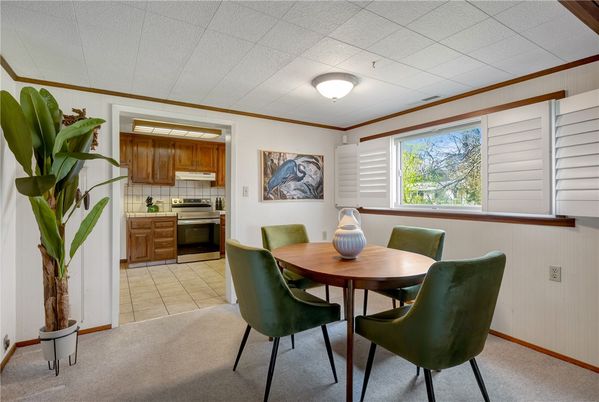 Dining room, Interior, Kitchen, Stainless Steel Appliances