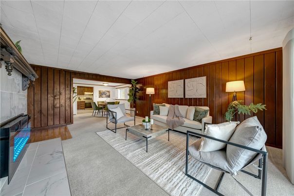 Dining room, Interior, Living room, Wooden Walls