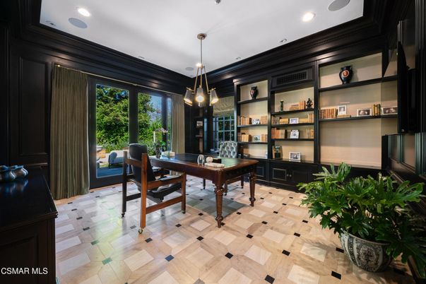 Home Office, Interior, Pendant Lights, Recessed Lighting