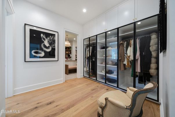 Interior, Recessed Lighting, Walk-in Closets, Wood Texture Flooring