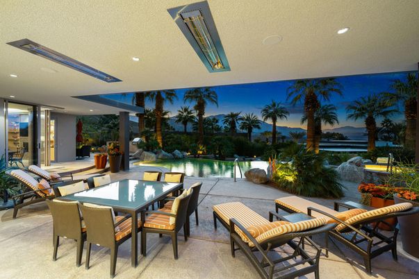 Exterior, Pool, Recessed Lighting