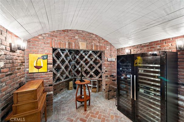 Interior, Stone Walls, Wine Storage
