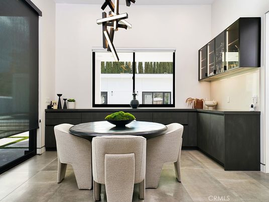 Dining room, Interior, Pendant Lights