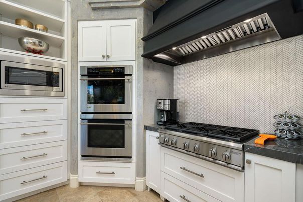 Interior, Kitchen, Stainless Steel Appliances
