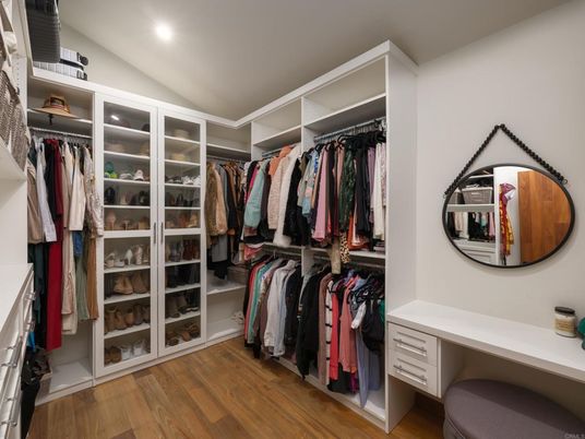 Interior, Recessed Lighting, Walk-in Closets, Wood Texture Flooring