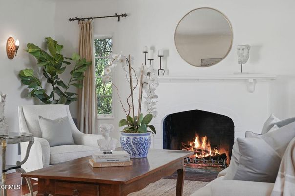 Fireplace, Interior, Living room, Wood Texture Flooring