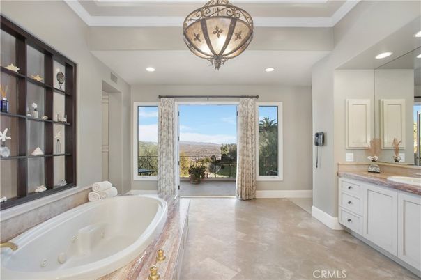 Bathroom, Free Standing Baths, Interior, Recessed Lighting