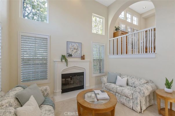 Fireplace, Interior, Living room, Recessed Lighting