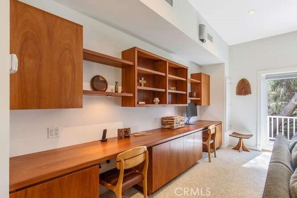 Home Office, Interior, Recessed Lighting