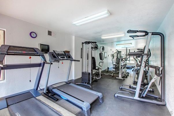 Fitness Equipment, Gym, Interior