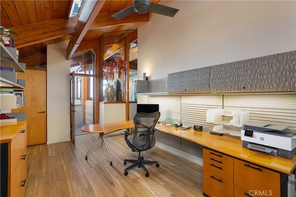 Home Office, Interior, Wooden Beams, Wooden Ceilings, Wood Texture Flooring