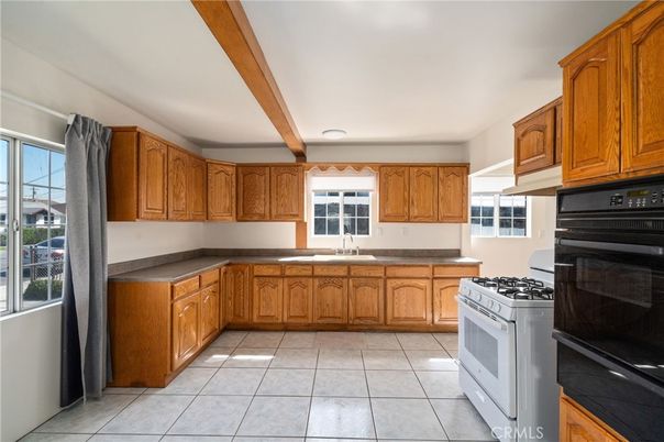 Interior, Kitchen, Wooden Beams