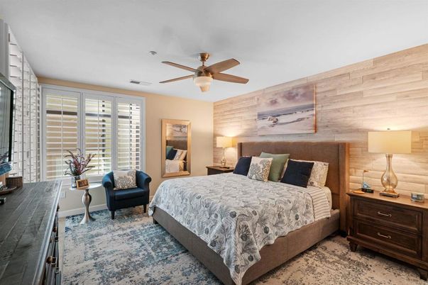 Bedroom, Interior, Wooden Walls