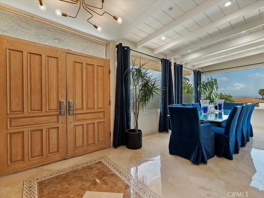 Dining room, Interior, Recessed Lighting, Water