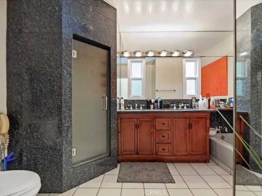 Bathroom, Dual Sink Vanities, Glass Shower, Interior