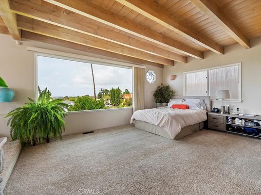 Bedroom, Interior, Wooden Beams, Wooden Ceilings