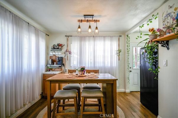 Dining room, Interior, Wood Texture Flooring