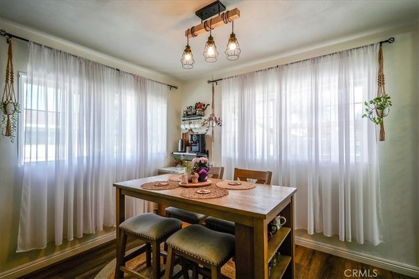 Dining room, Interior, Wood Texture Flooring