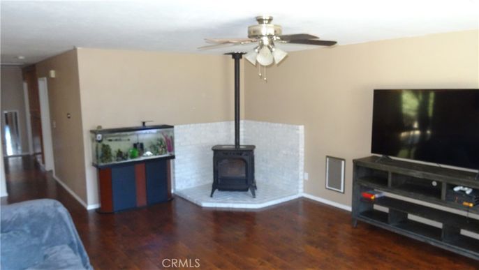 Fireplace, Interior, Wood Texture Flooring