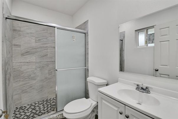 Bathroom, Glass Shower, Interior, Marble Walls