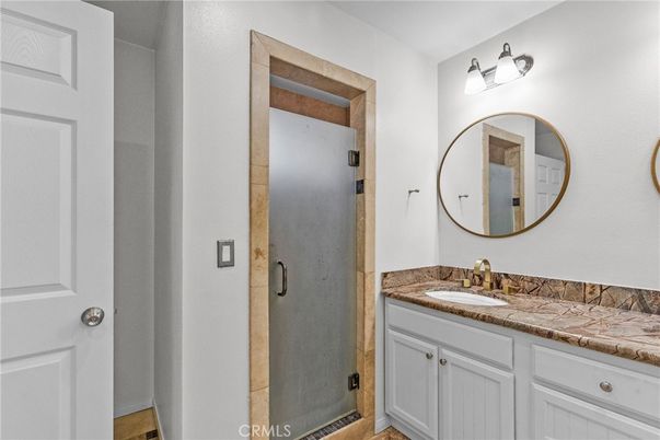 Bathroom, Glass Shower, Interior, Tile Countertops