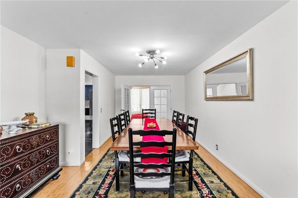 Dining room, Interior, Wood Texture Flooring