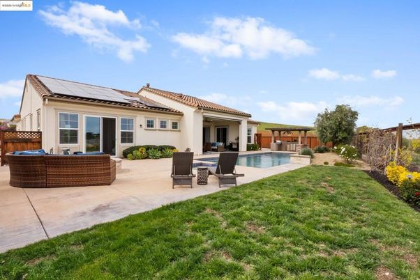 Backyard, Exterior, Pool, Solar Panels