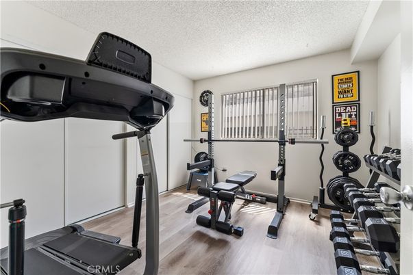 Fitness Equipment, Interior, Wood Texture Flooring