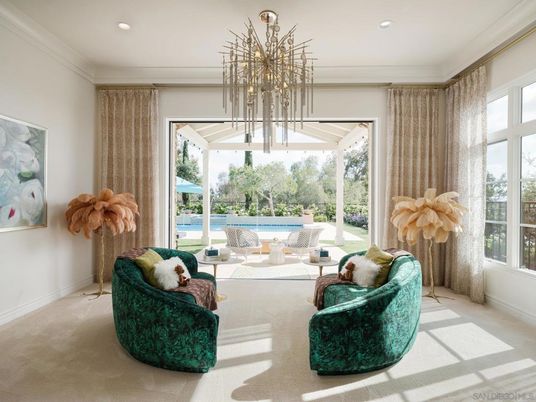 Interior, Living room, Pendant Lights, Recessed Lighting