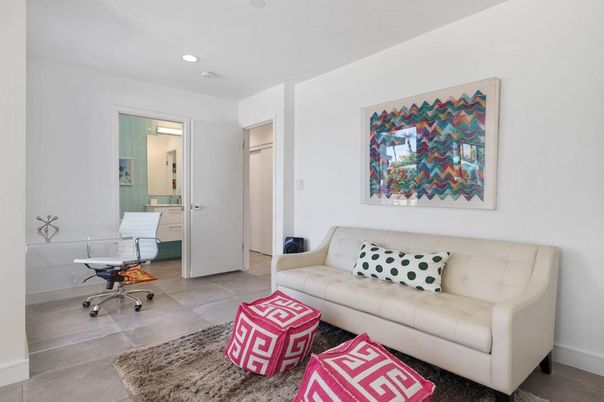Home Office, Interior, Recessed Lighting