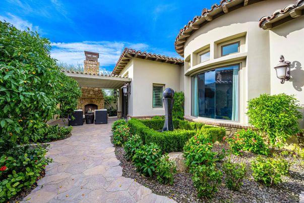 Backyard, Exterior, Fireplace