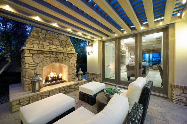 Exterior, Fireplace