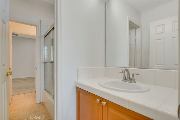 Bathroom, Glass Shower, Interior, Tile Countertops