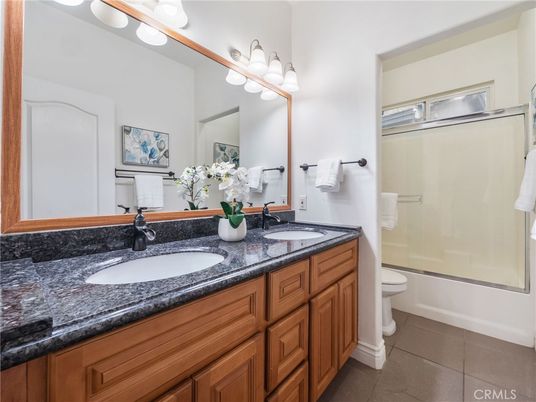 Bathroom, Dual Sink Vanities, Glass Shower, Interior