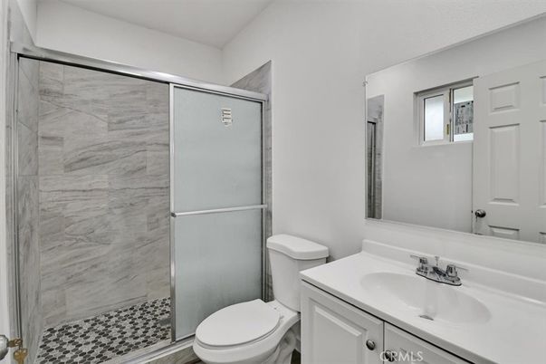Bathroom, Glass Shower, Interior, Marble Walls