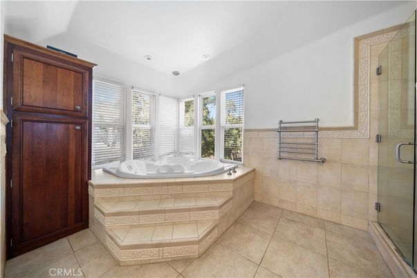 Bathroom, Dual Sink Vanities, Glass Shower, Interior, Tile Countertops